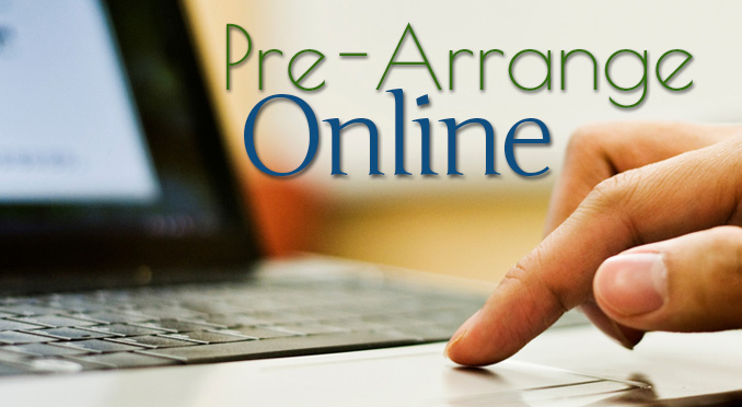 online pre-arrangement
